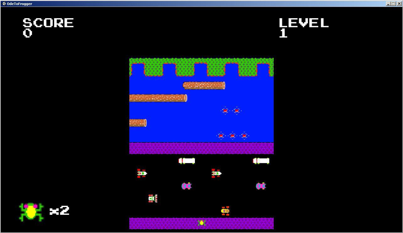 Ode to Frogger (itch) - кадр 1