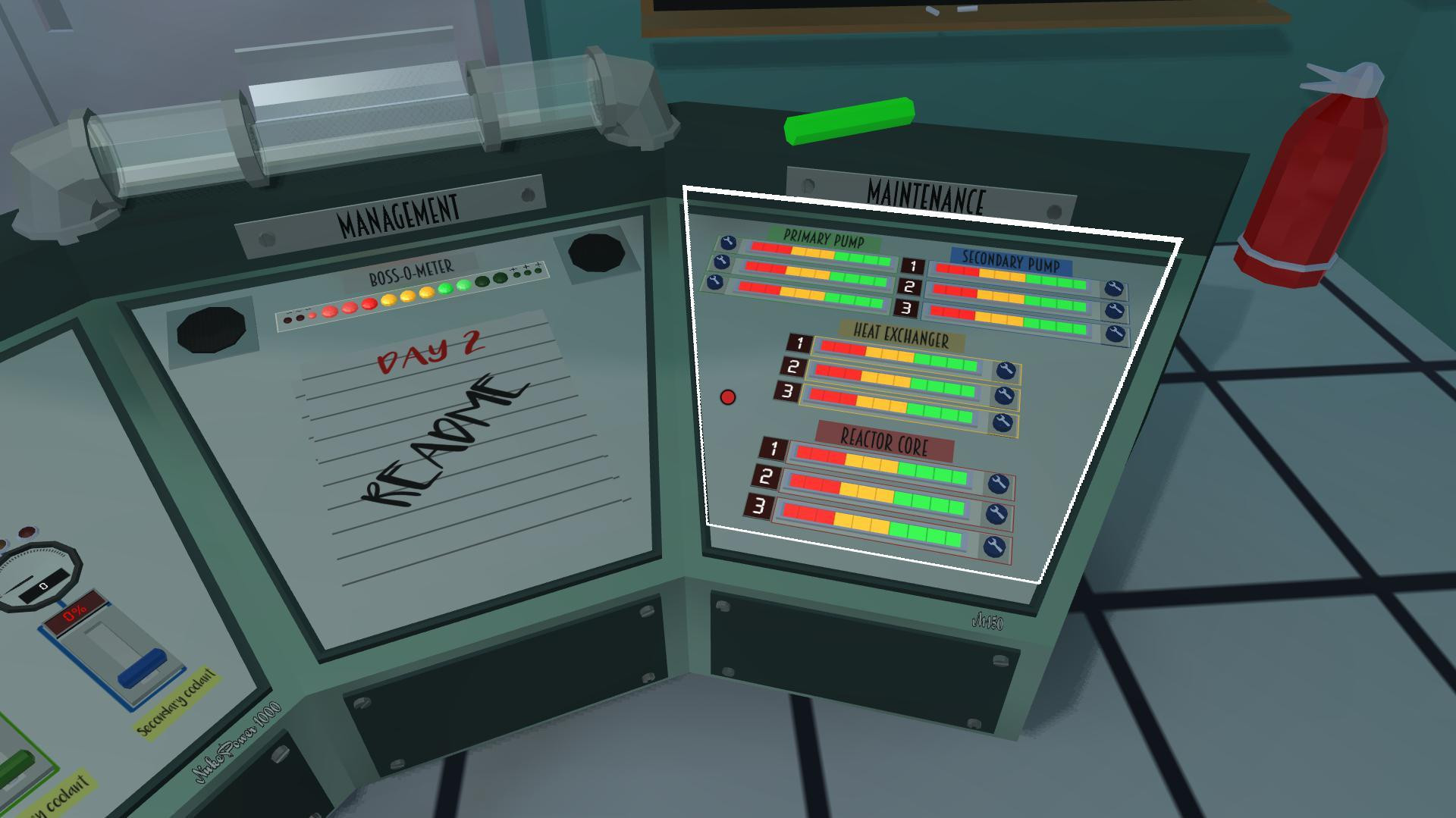 Nuclear power plant simulator (itch) - кадр 5