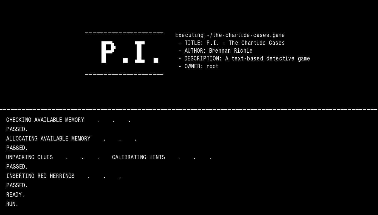 P.I. - The Chartide Cases (itch) - кадр 3