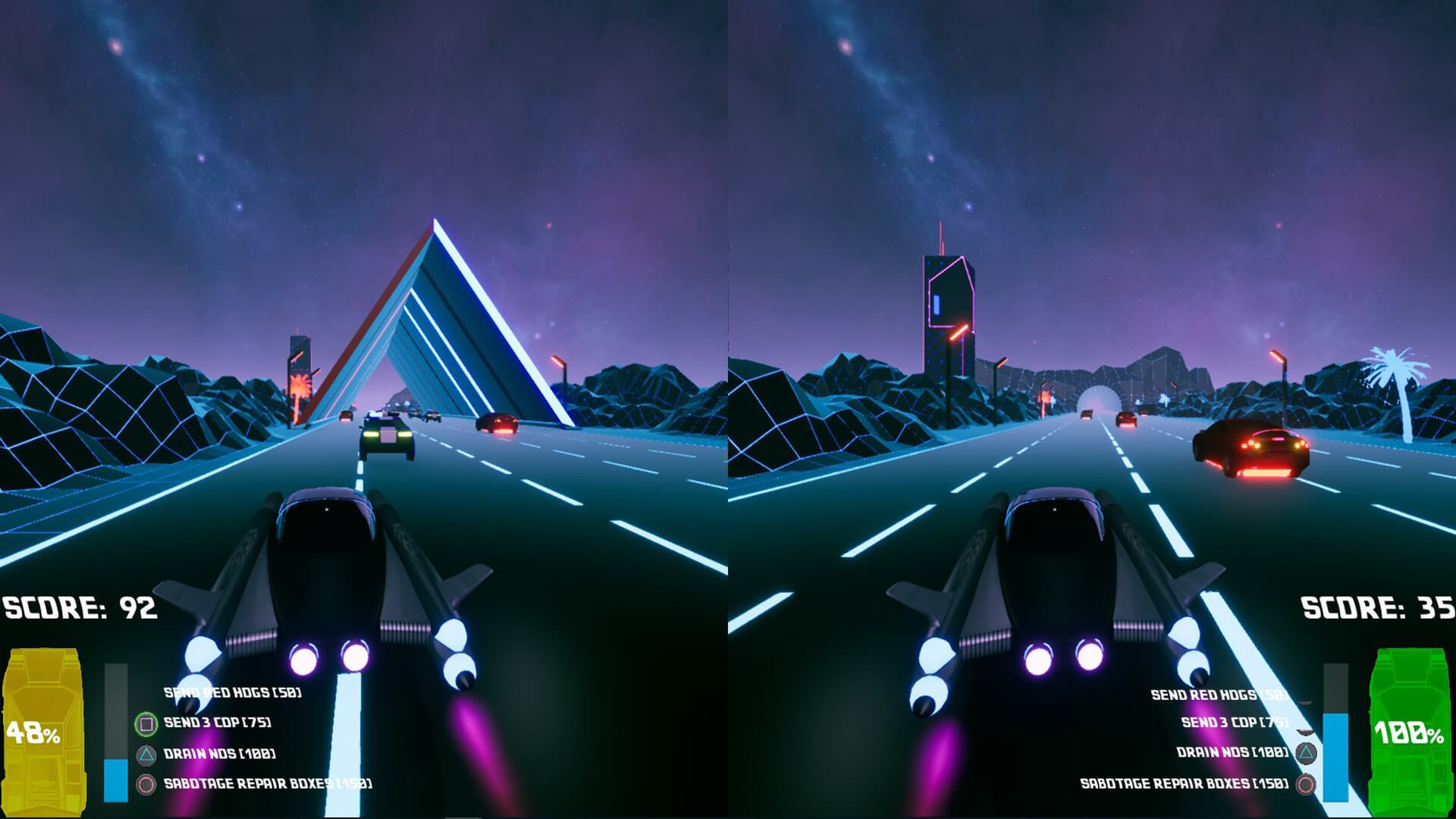 Brain in Retro Space with VS Mode - кадр 9