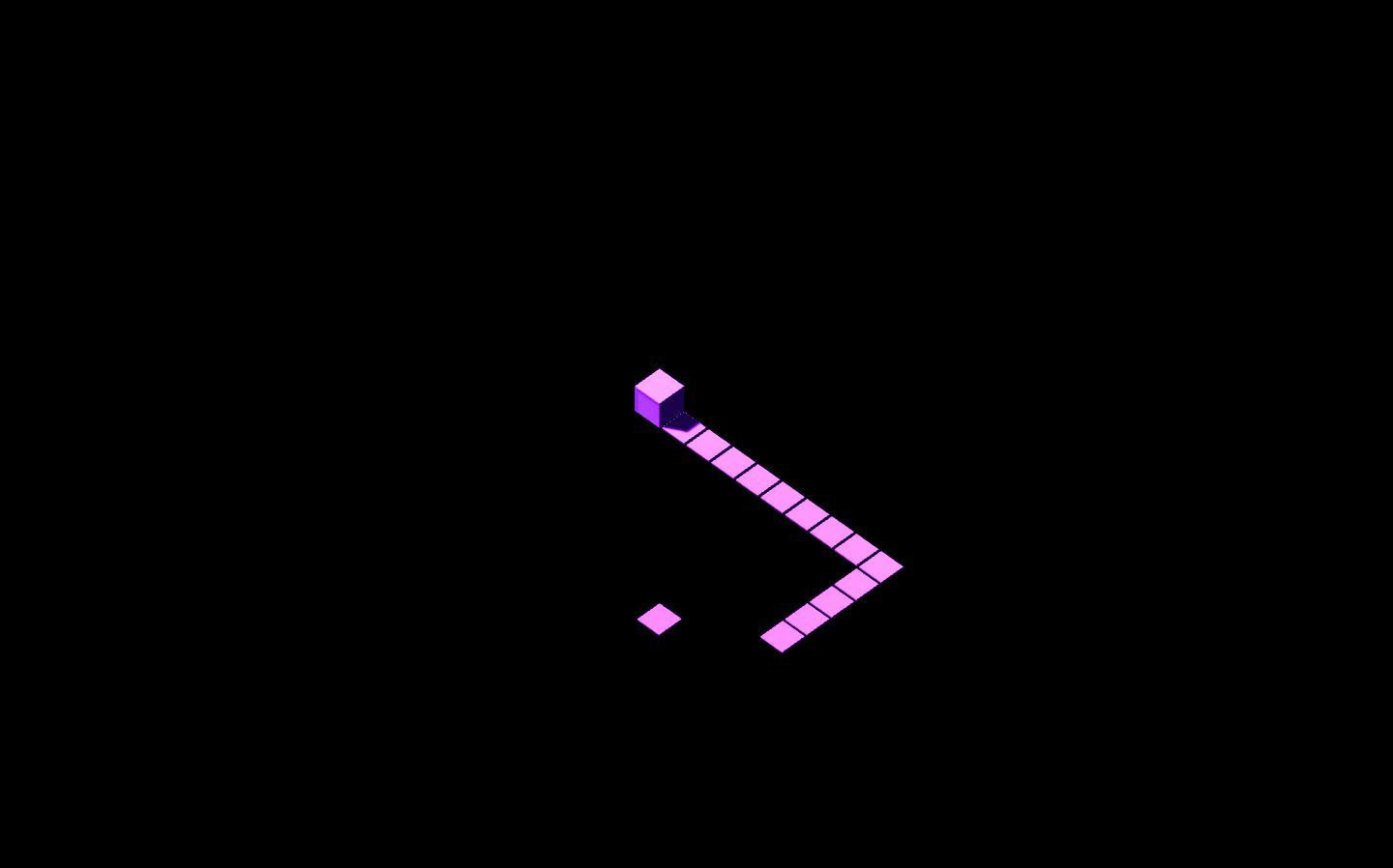 Gamecube Intro but its a Snake Game (itch) - кадр 3