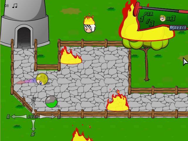 Super Dramatic Flash Minigolf RPG (BitOddGames) (itch) - кадр 1