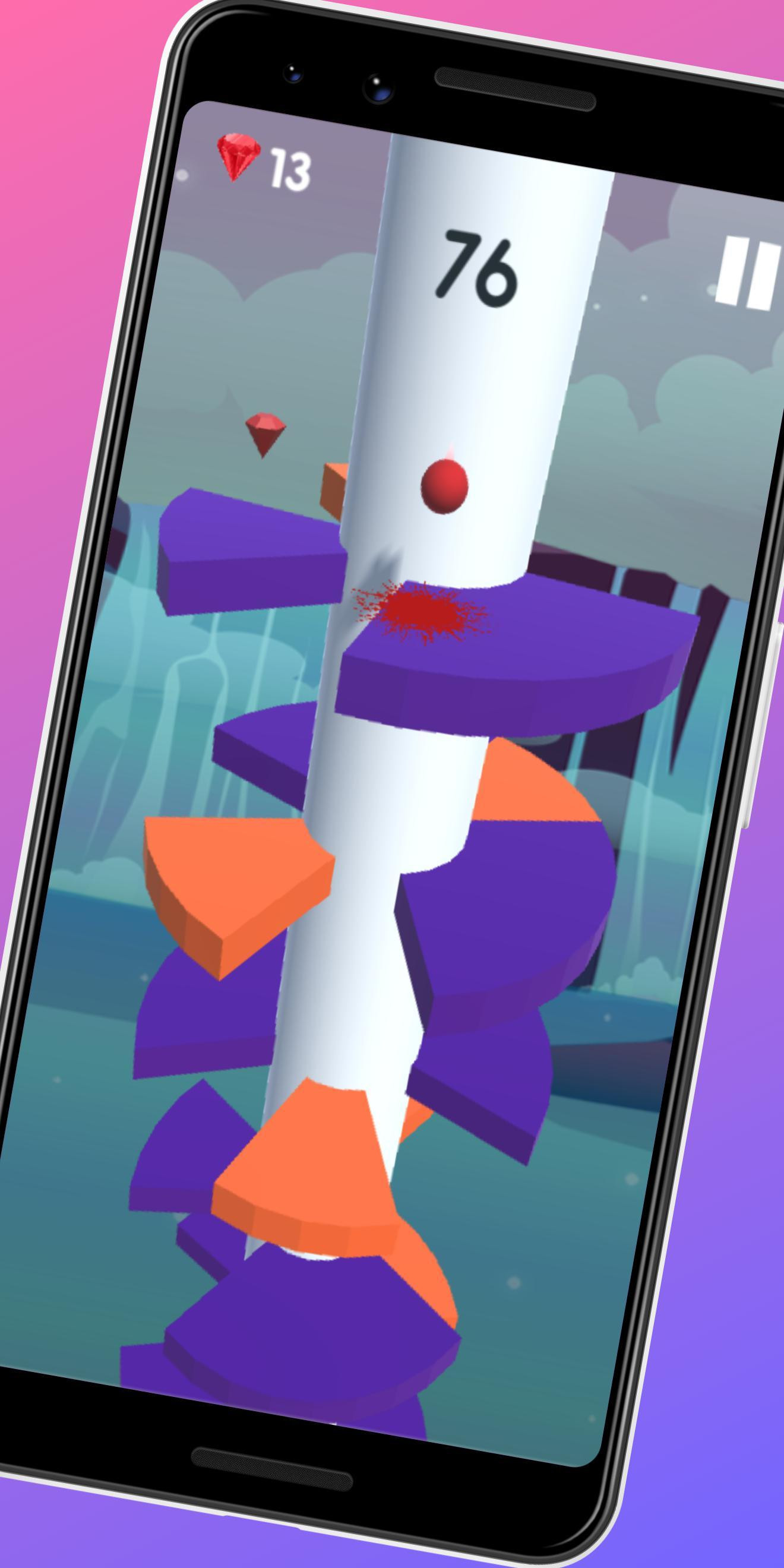 Super Helix Jumping Ball (itch) - кадр 3