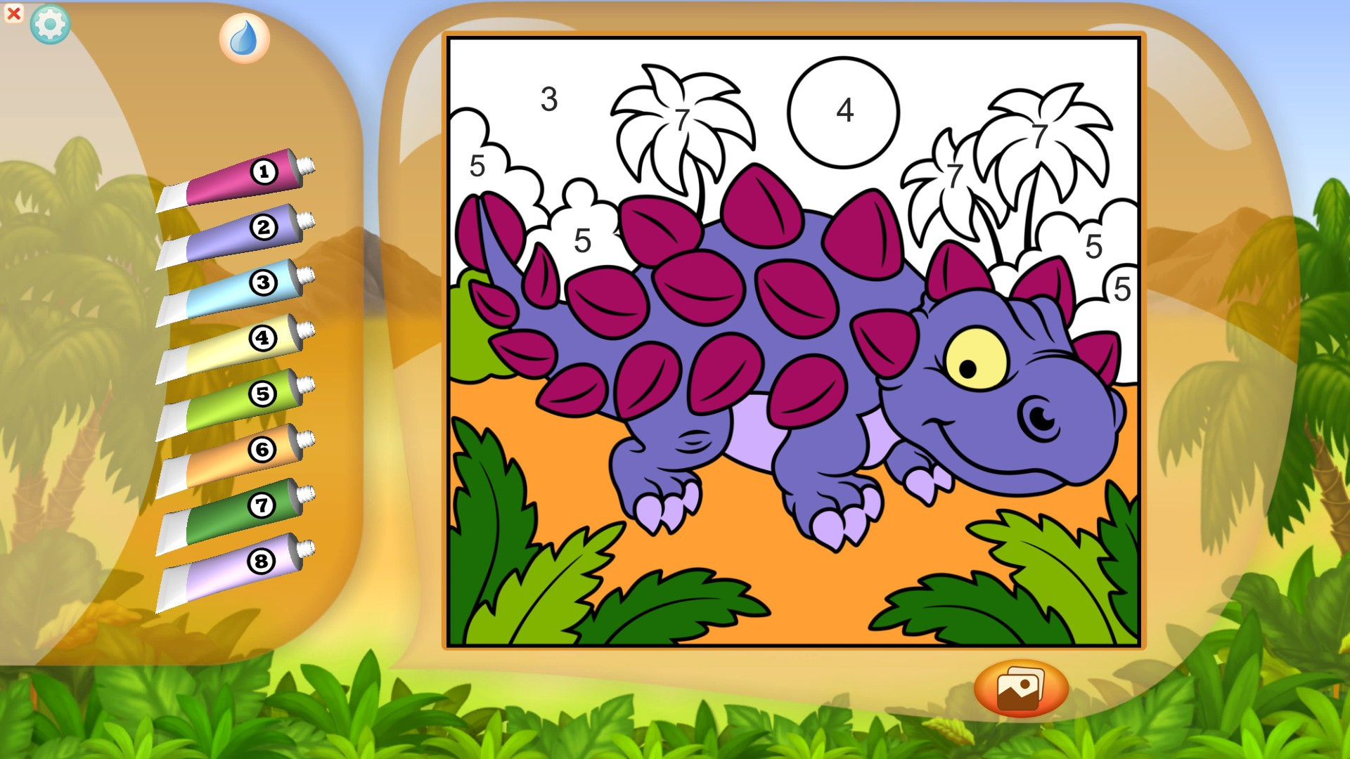 Color by Numbers - Dinosaurs - кадр 5