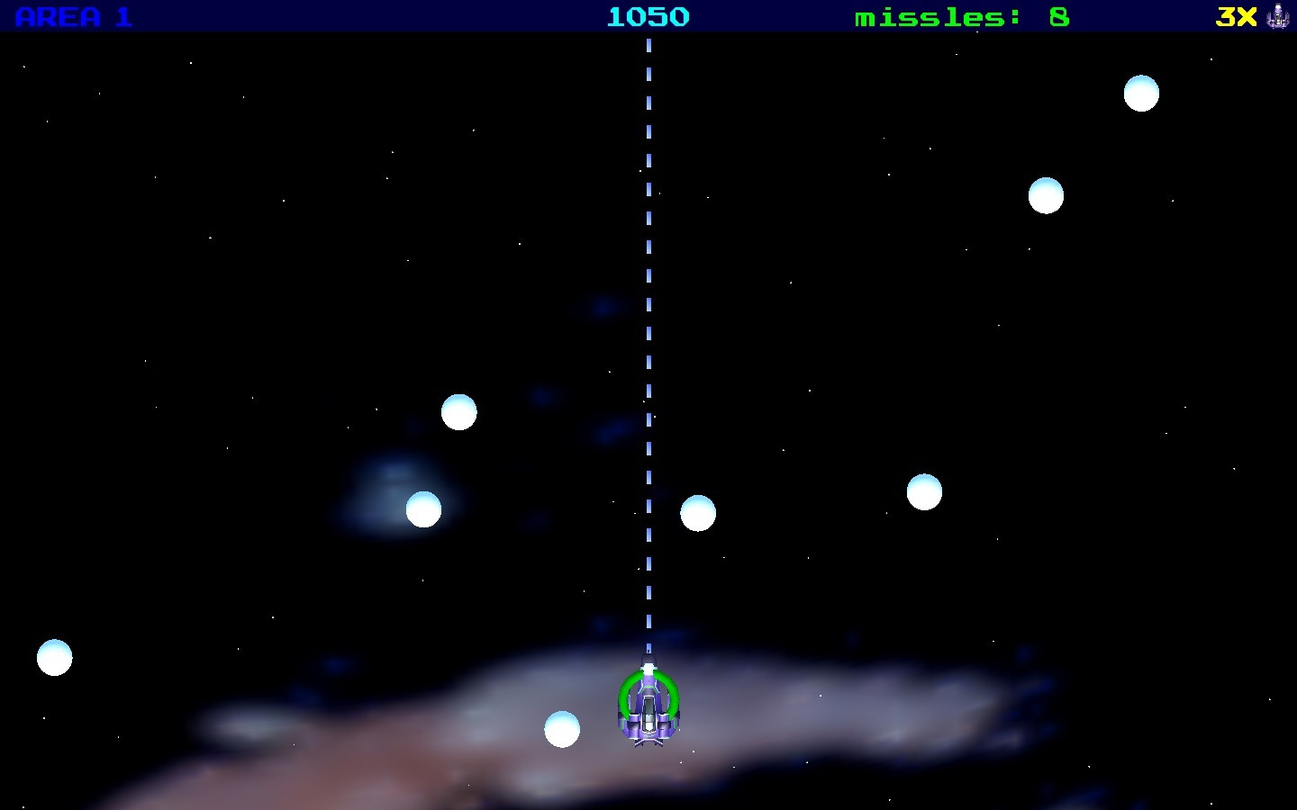 Space Force - Vertical Shooter demo project archive (itch) - кадр 4