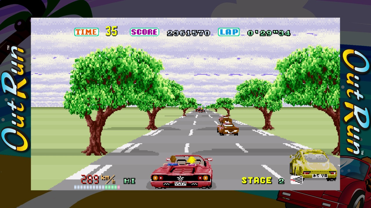 SEGA AGES Out Run - кадр 3