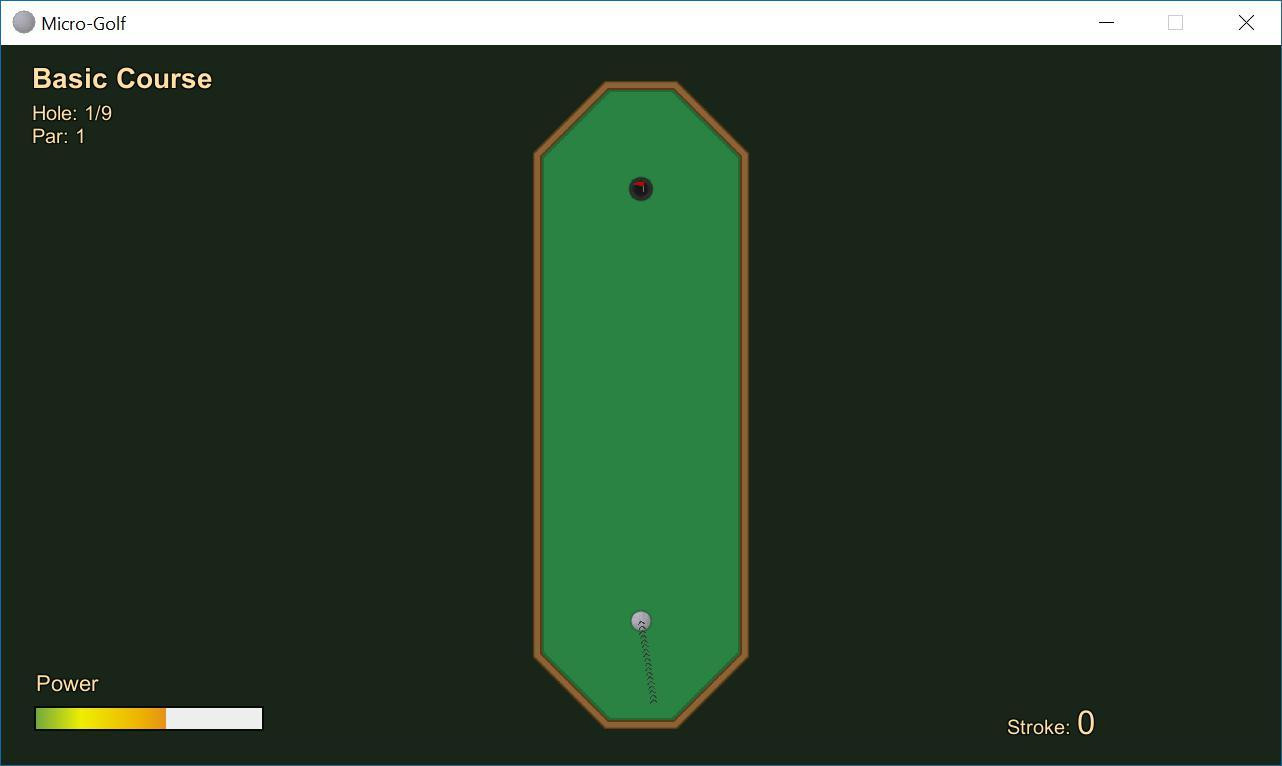 Micro-Golf (itch) - кадр 1