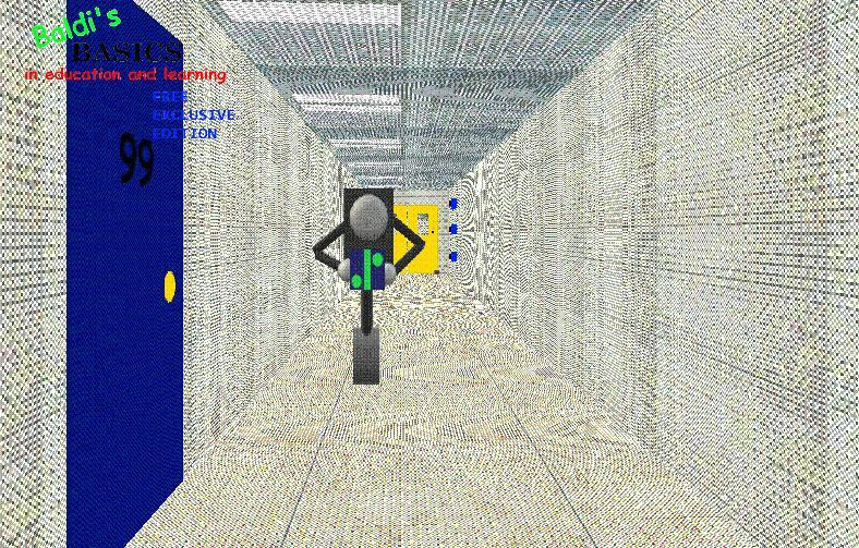 Baldi Basics Free Exclusive Edition Custom Map Experience (itch) - кадр 7