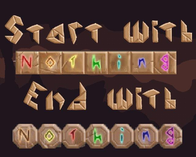 Start with Nothing, End with Nothing (itch) - кадр 1