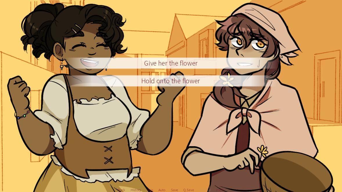 (Unfinished) Flower Seller's Day Off (itch) - кадр 3