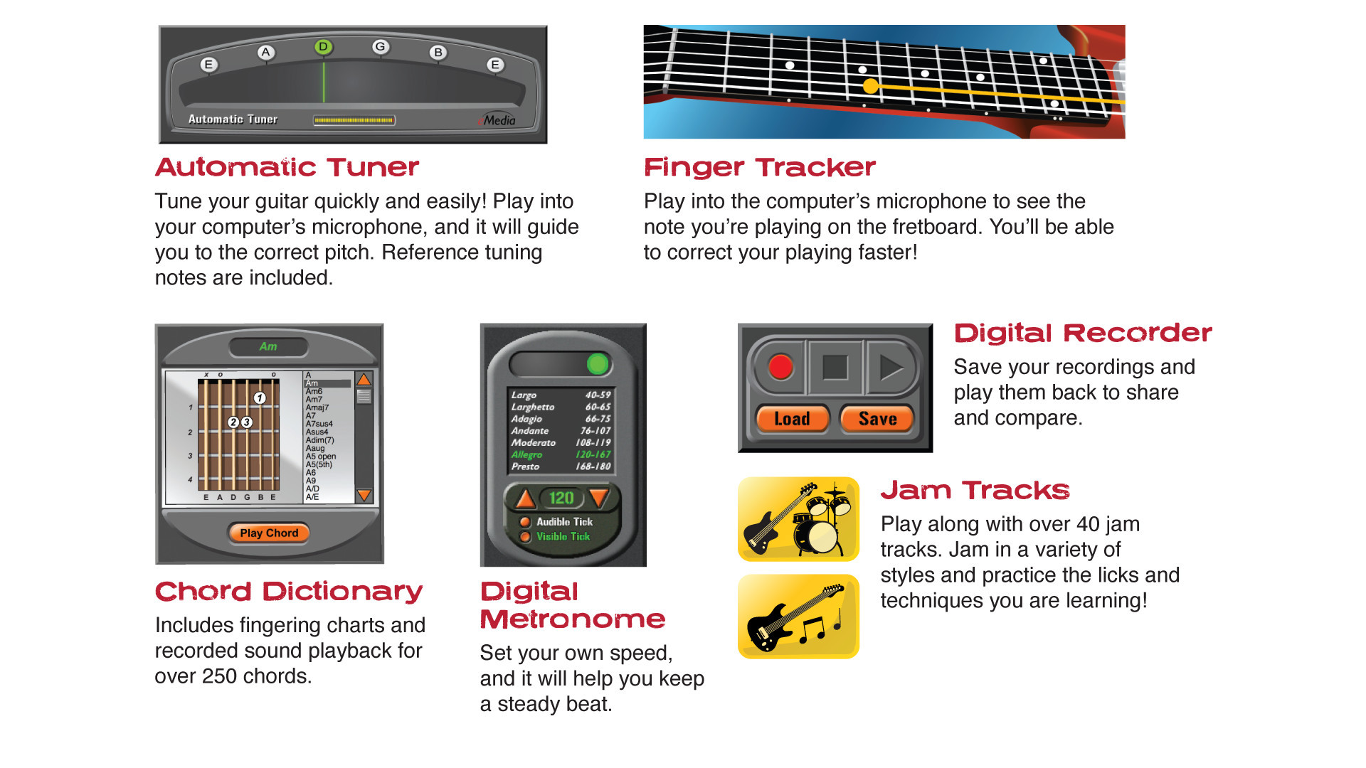 eMedia Interactive Rock Guitar - кадр 4