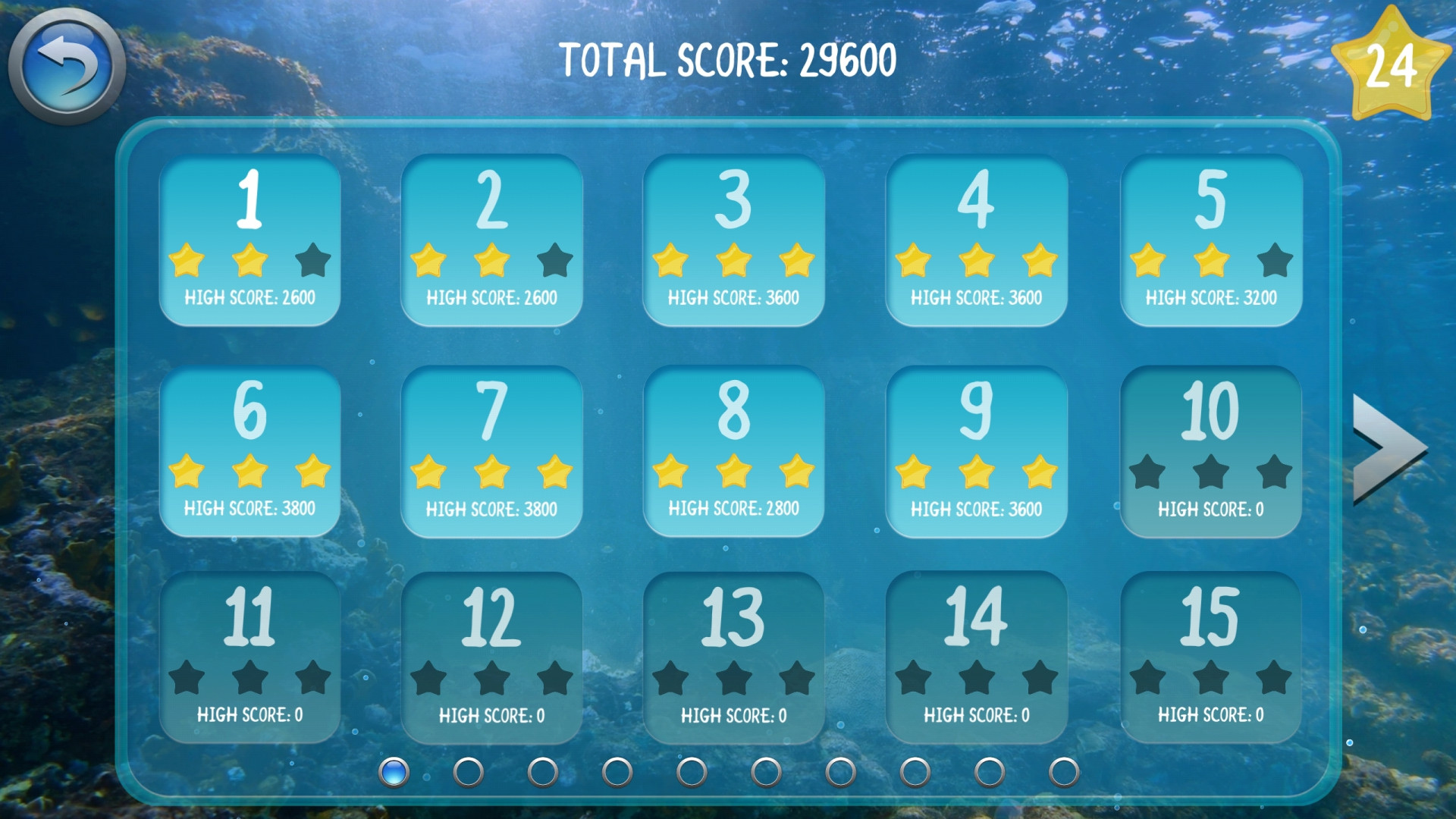 Underwater Bubble Shooter - bubble buster game (itch) - кадр 7
