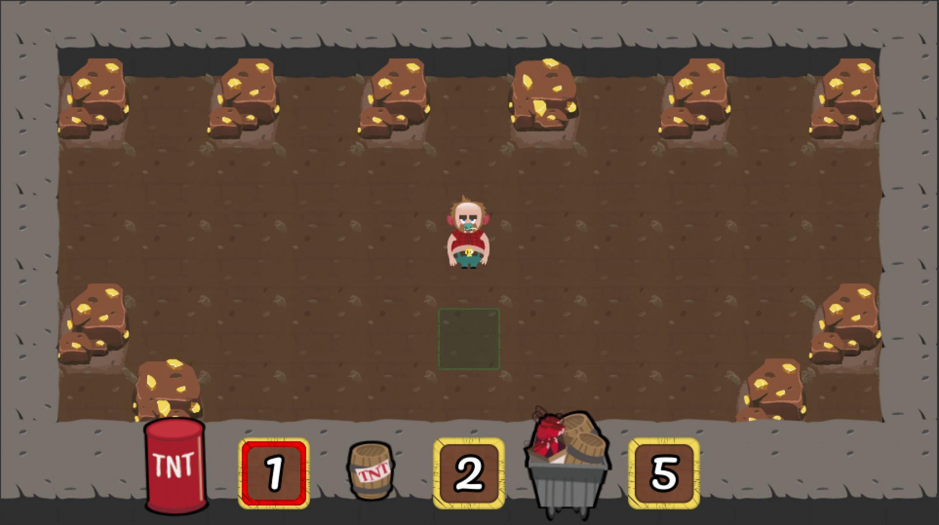 Gold Bomber: Pickaxes are for losers! (itch) - кадр 2