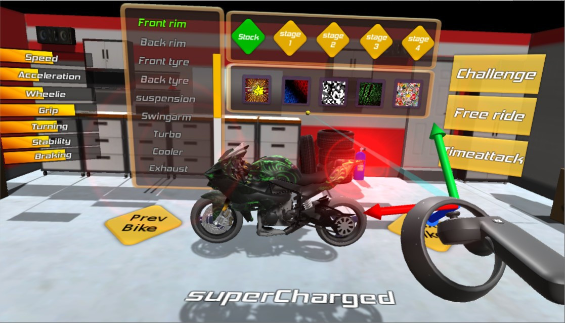 Wheelie King VR - кадр 4