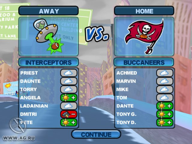 Backyard Football 2006 - кадр 7