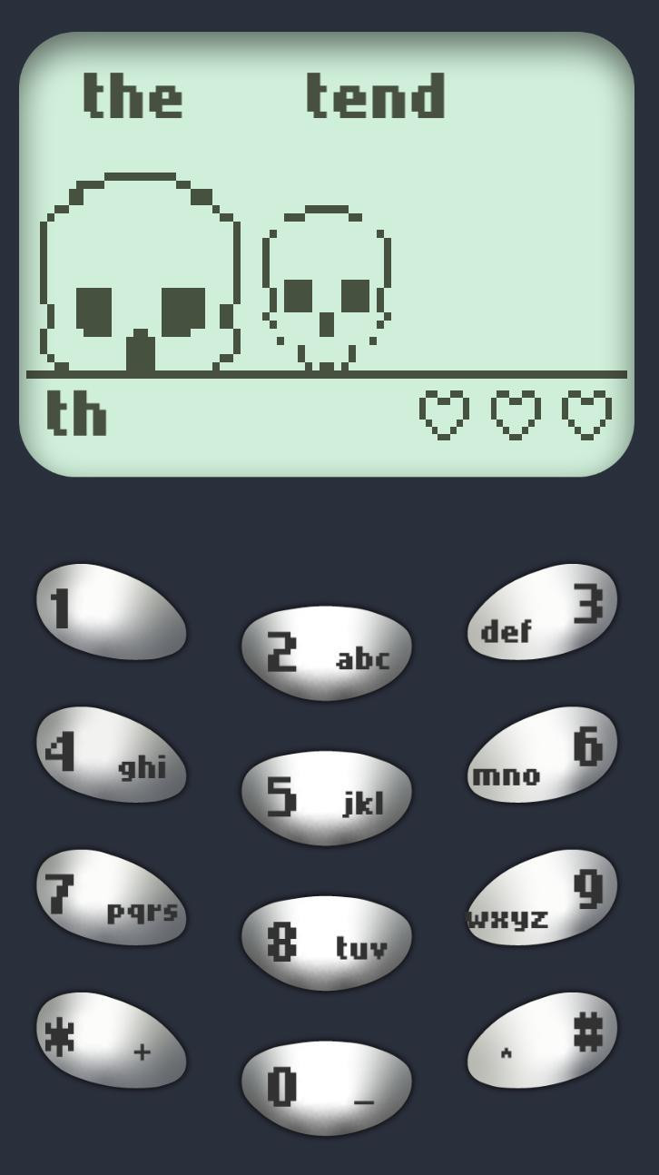 TXTNG OF THE DEAD (itch) - кадр 1