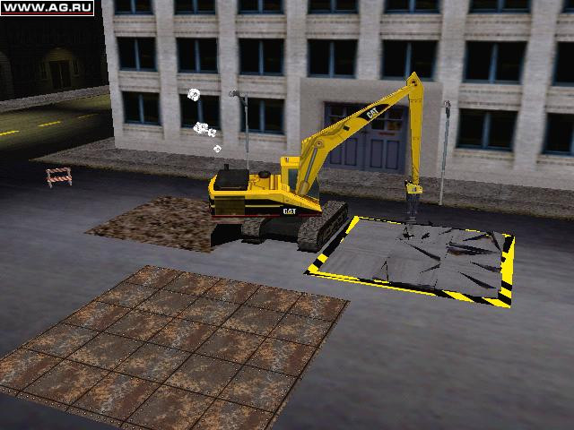Matchbox Caterpillar Construction Zone - кадр 8