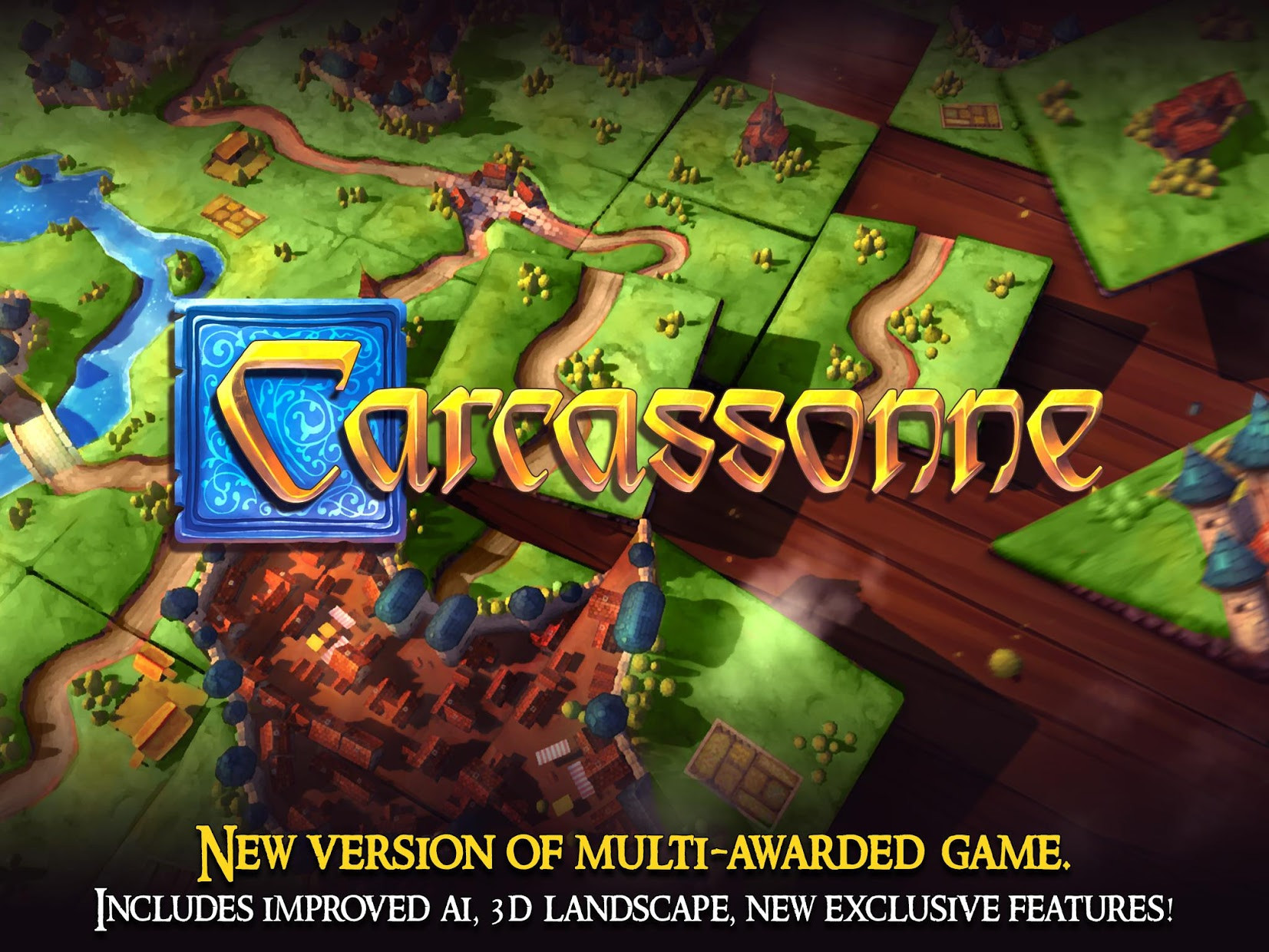Carcassonne: Official Board Game -Tiles & Tactics - кадр 7
