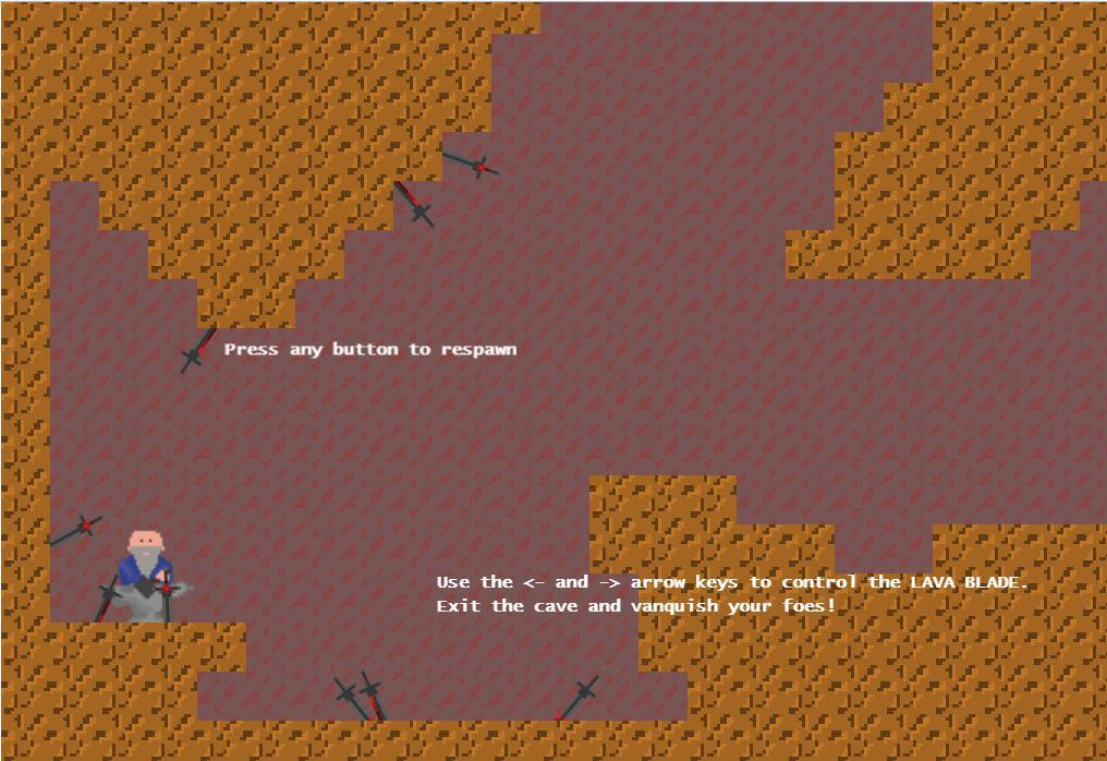 The Legend of the LAVA BLADE (itch) - кадр 3