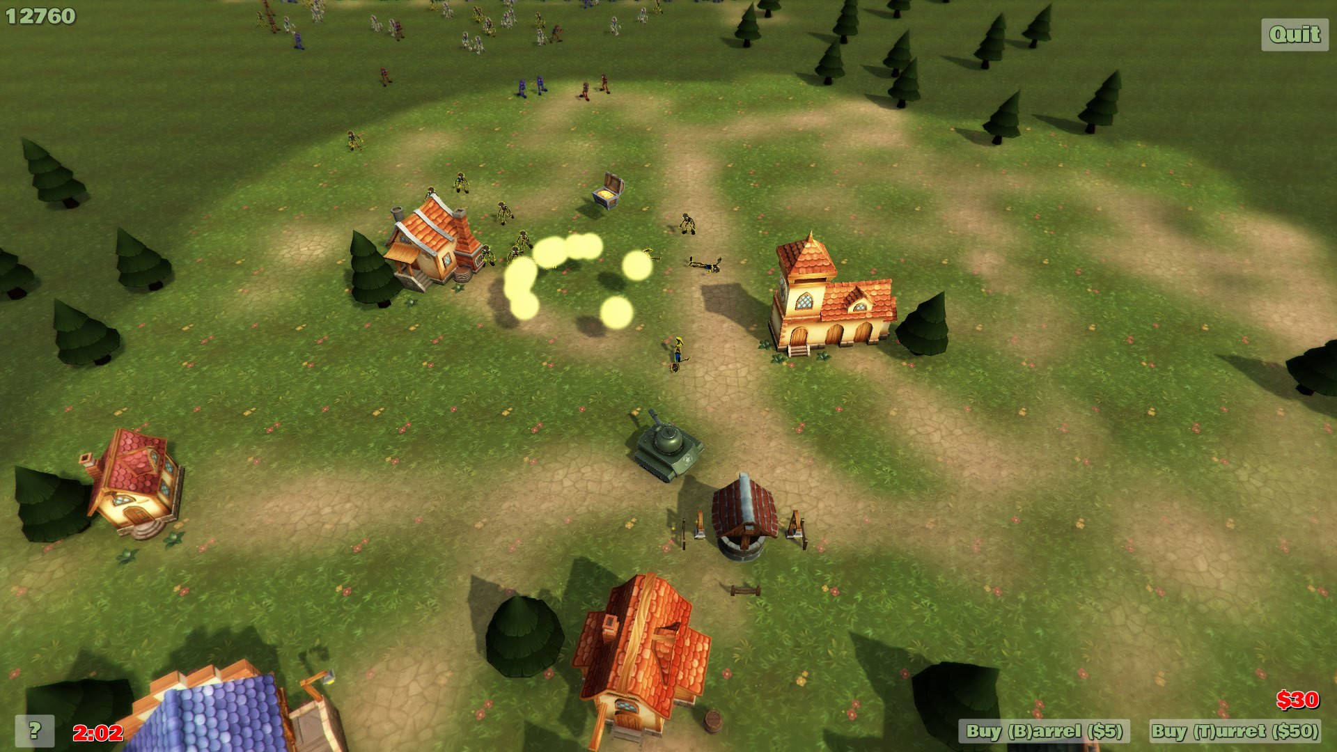 Tank vs Zombies (itch) - кадр 9