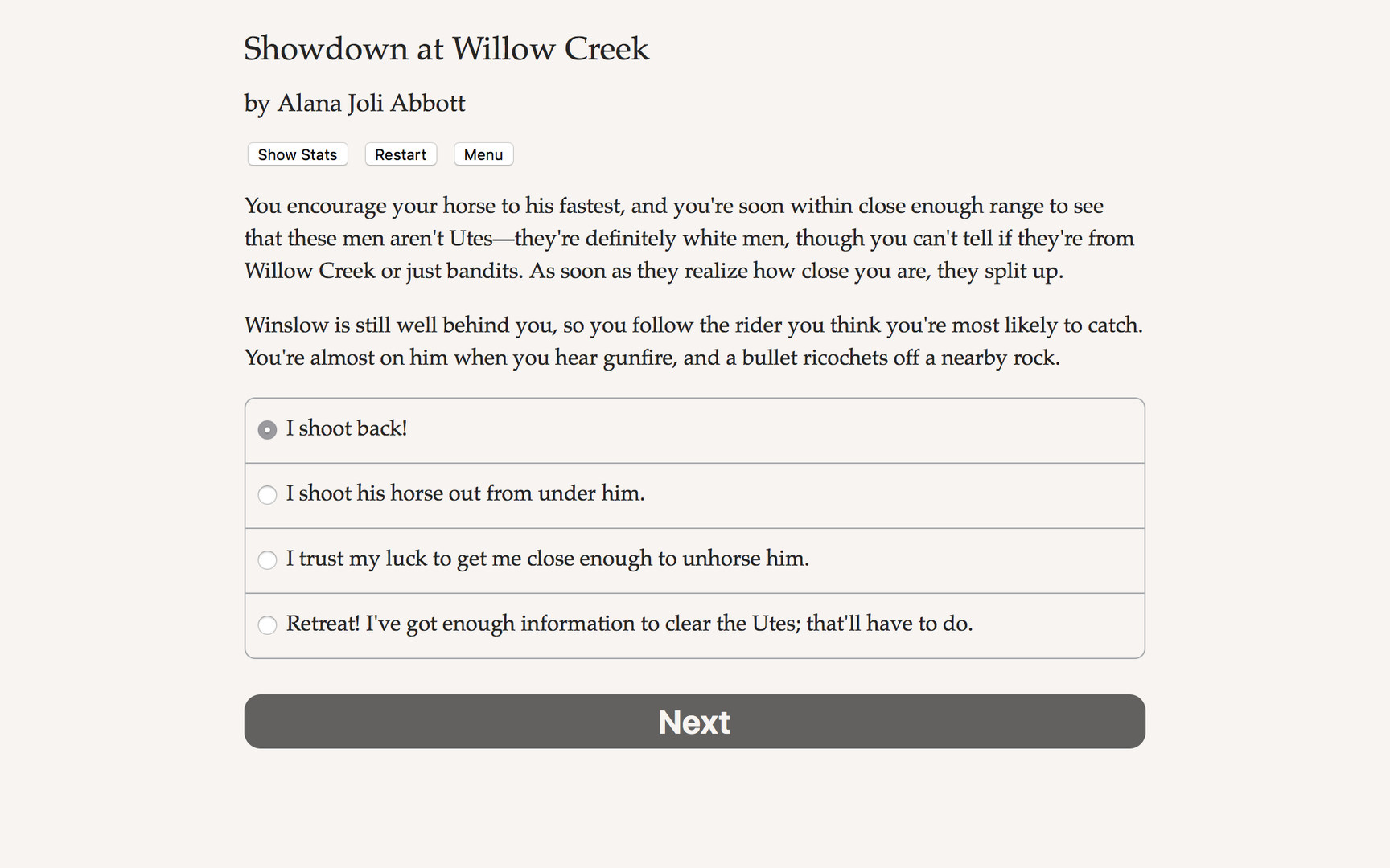 Showdown at Willow Creek - кадр 3