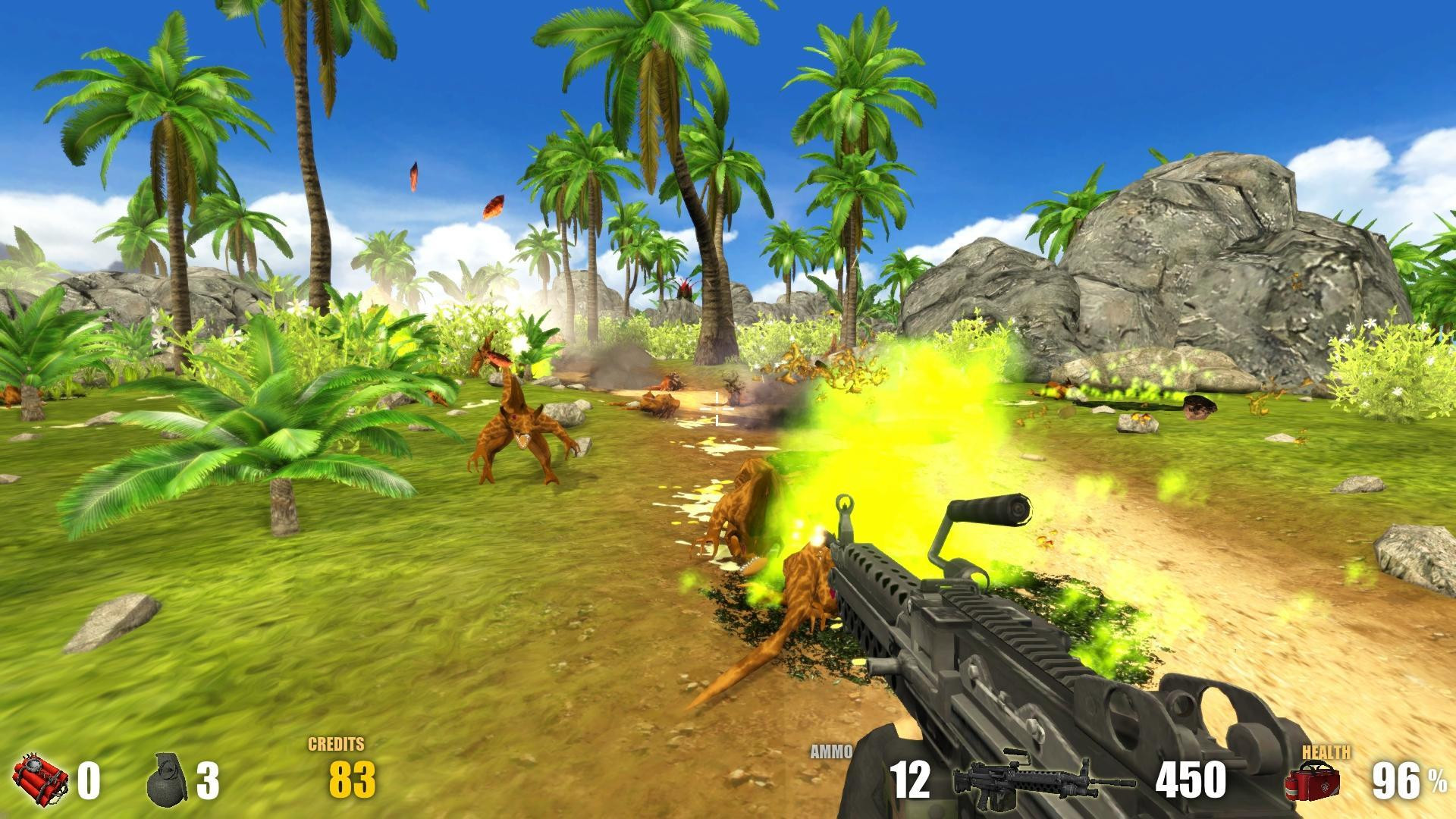Action Alien: Tropical Mayhem - кадр 11