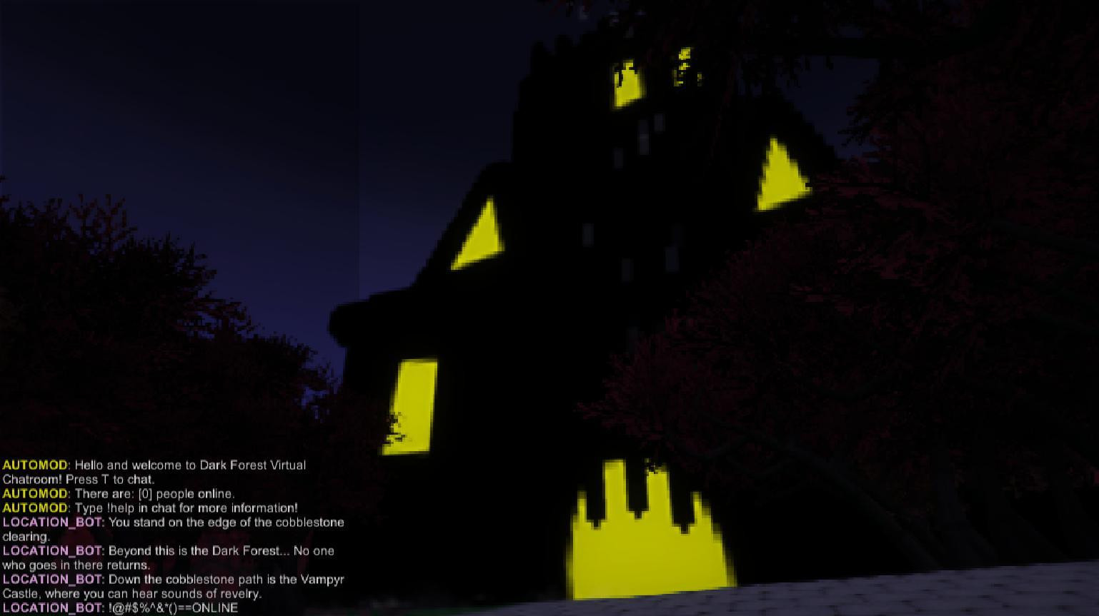 DARK FOREST VIRTUAL CHATROOM (itch) - кадр 2