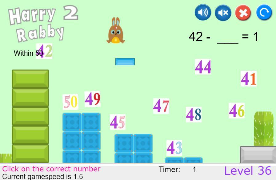 HarryRabby 2 Elementary Math - Missing Subtrahends (itch) - кадр 6