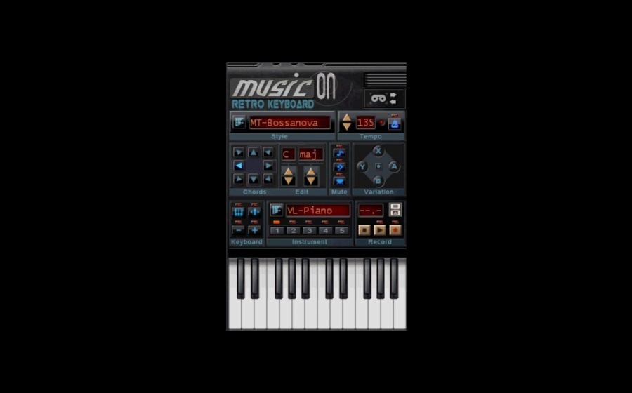 Music on: Retro Keyboard - кадр 1