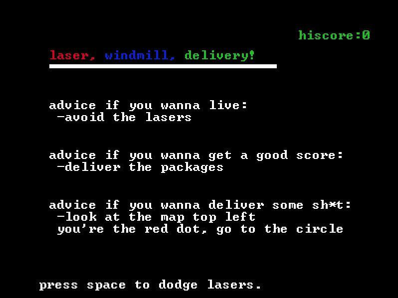 laser, windmill, delivery! (itch) - кадр 3