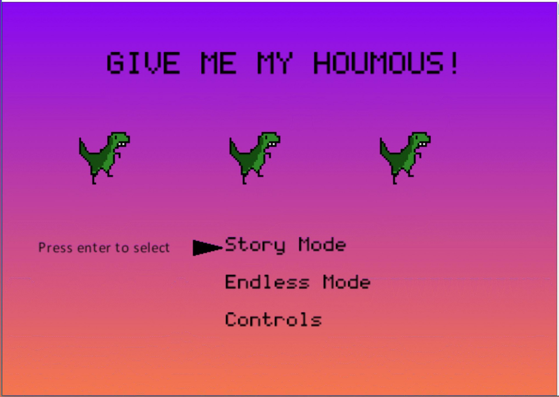 Give Me My Houmous! (itch) - кадр 3