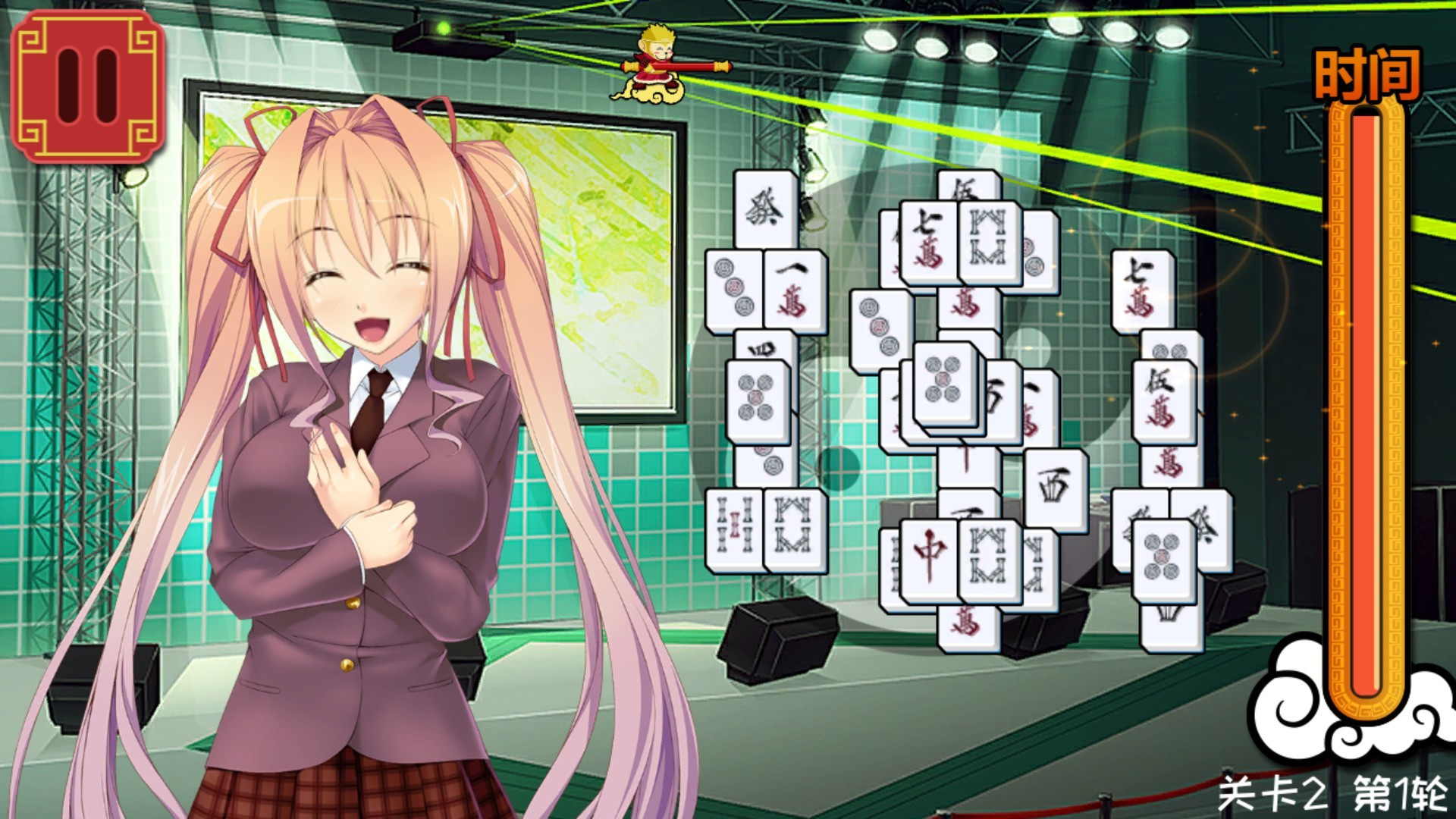 Beautiful Girl Mahjong Solitaire - кадр 6