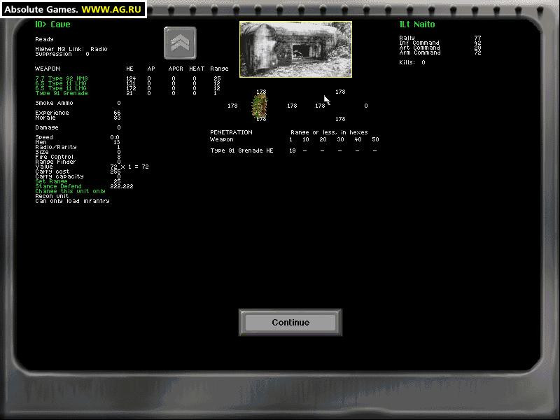 Steel Panthers: World at War - Guadalcanal 1942 - кадр 6