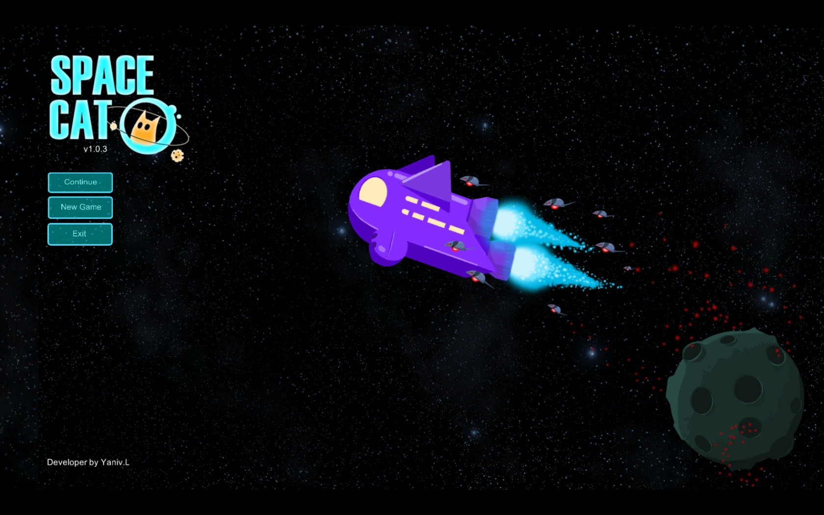 Space Cat (itch) - кадр 3