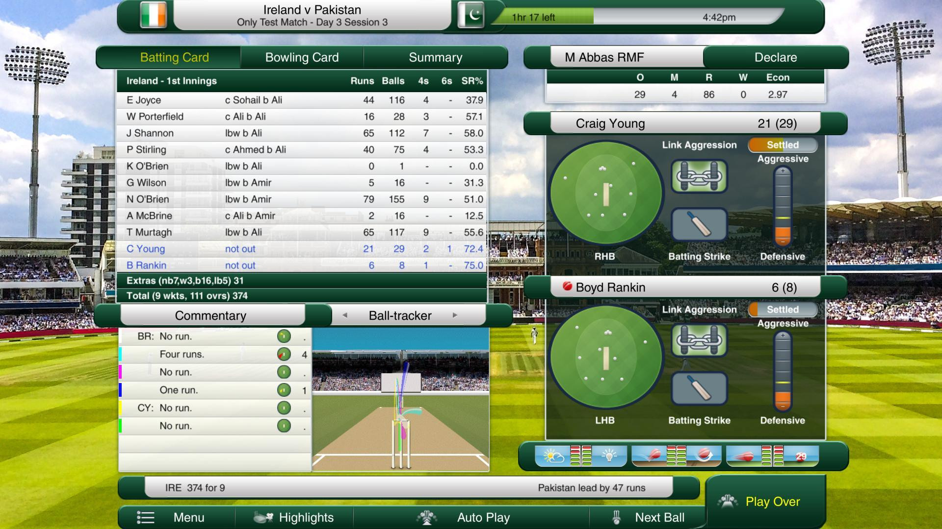 Cricket Captain 2018 - кадр 15