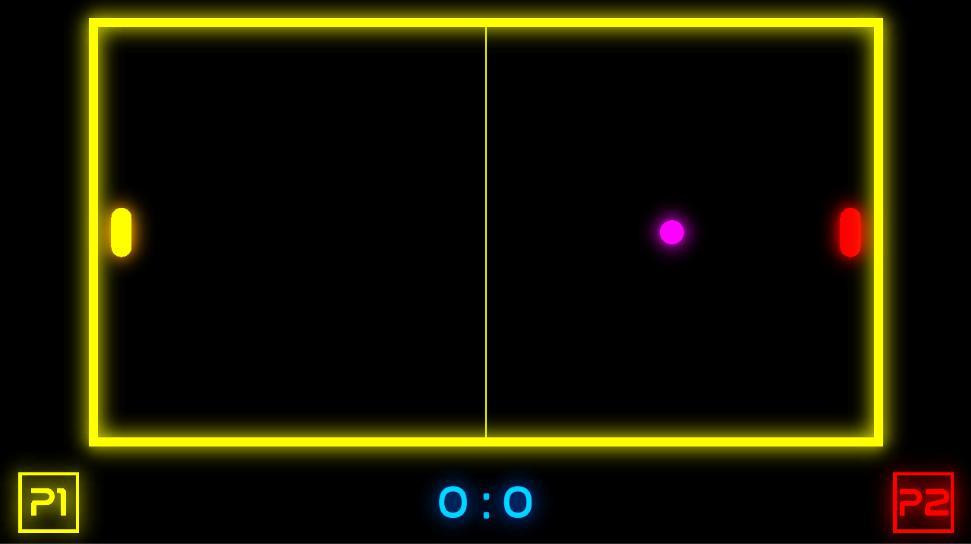 Super Pong Neon (itch) - кадр 2