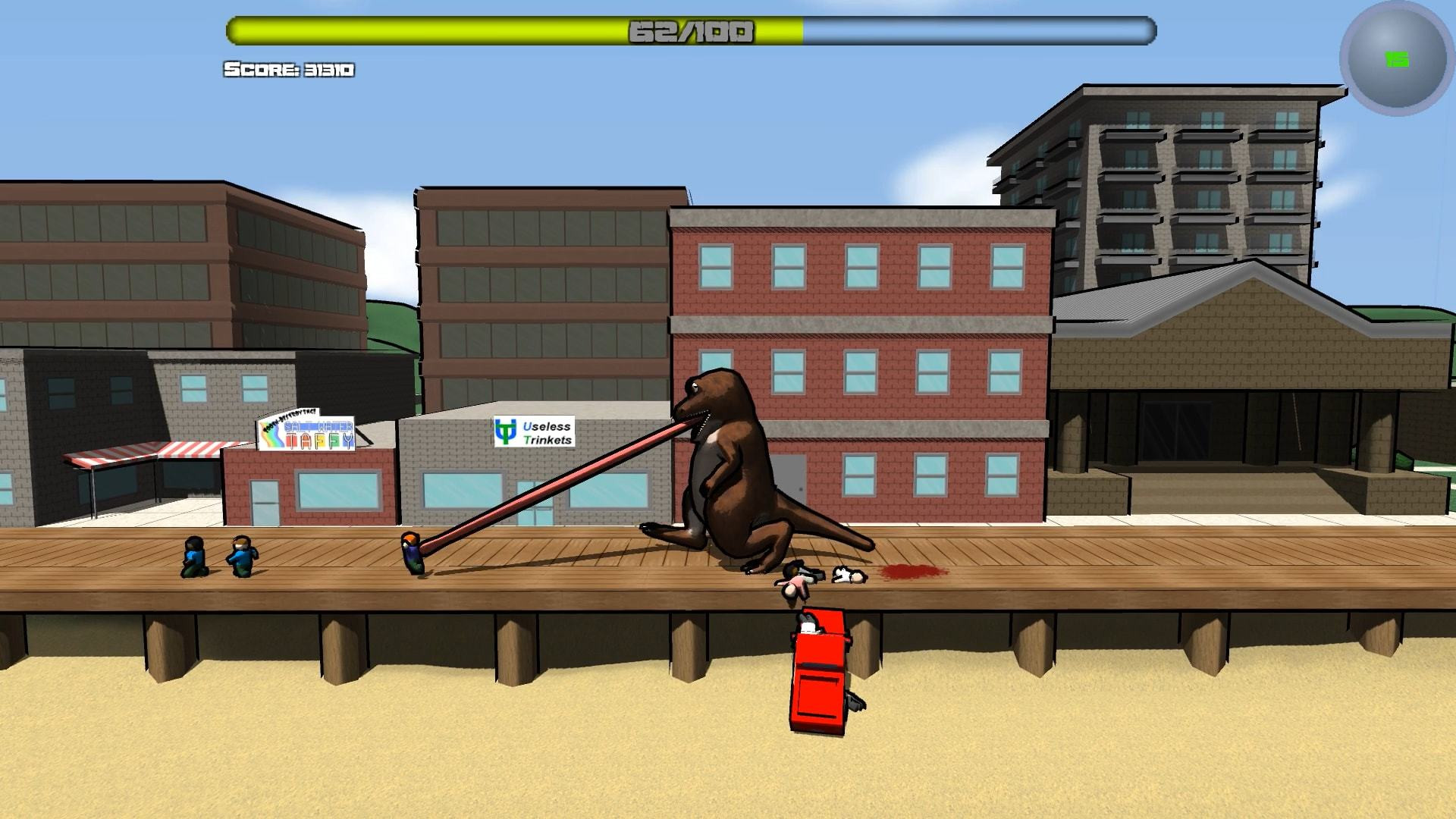 Attack of the Giant Mutant Lizard - кадр 9