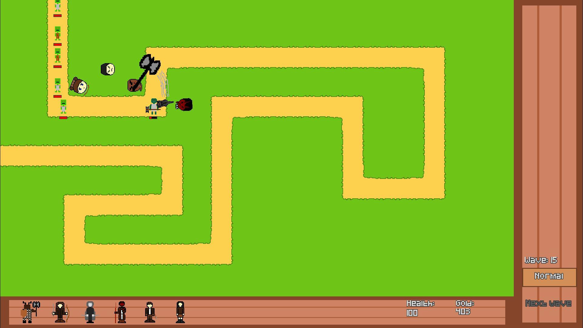 Tower defence demo (binglo) (itch) - кадр 3
