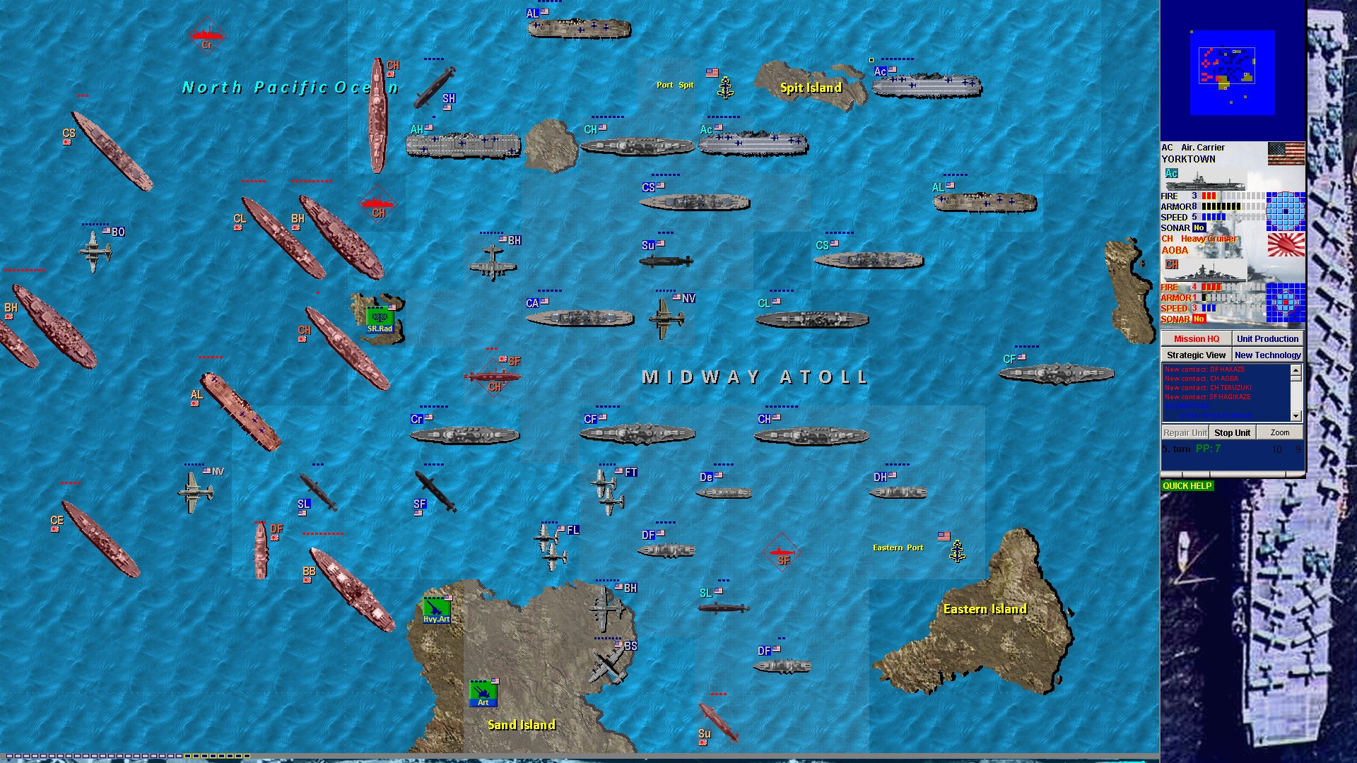 Battleships and Carriers - Pacific War - кадр 13