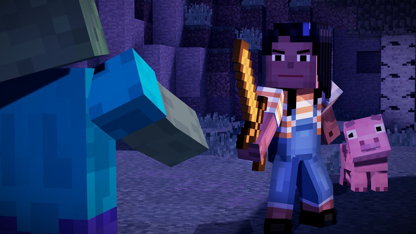 Minecraft: Story Mode - Episode 1: The Order of the Stone - кадр 11