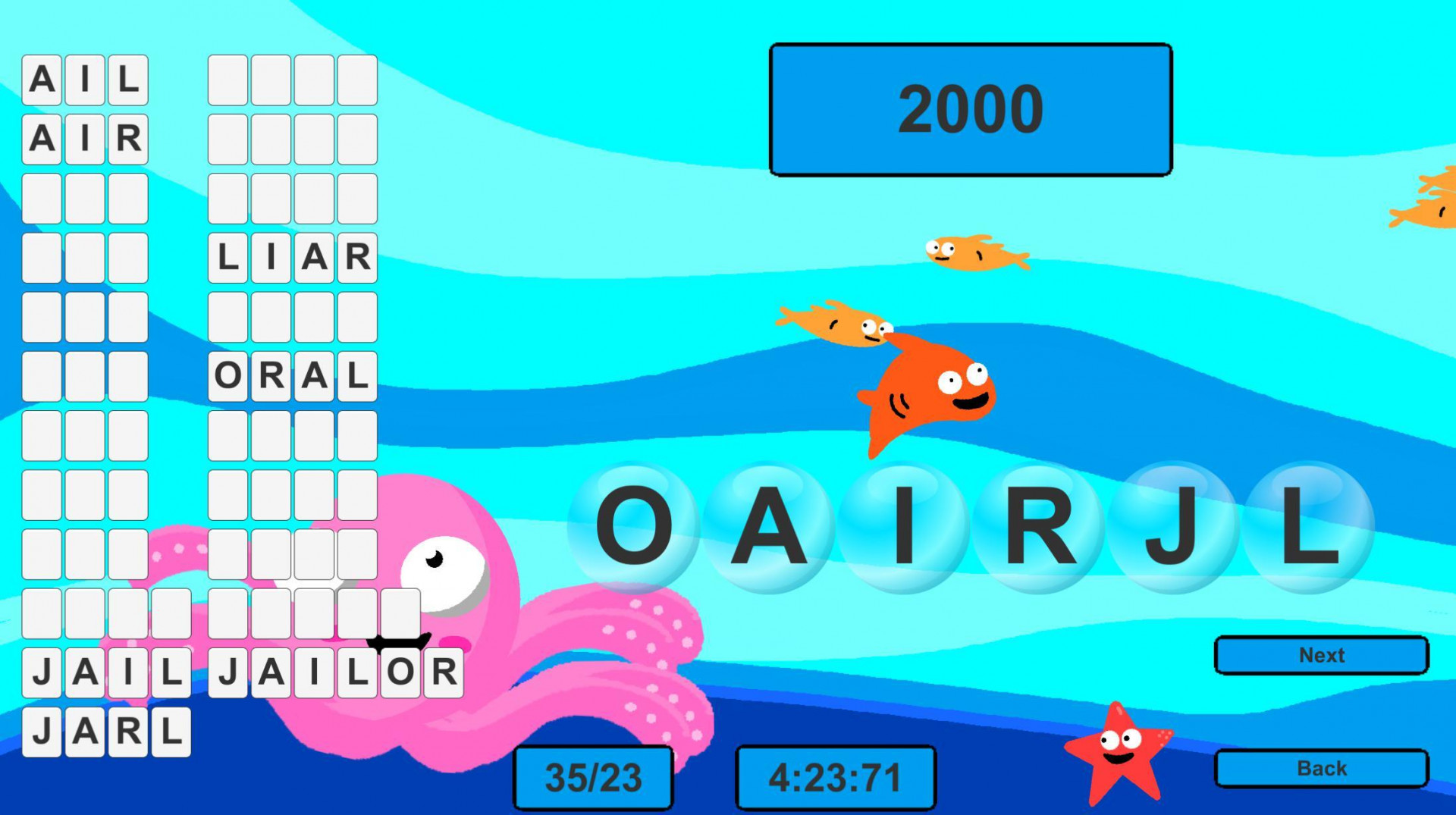 Spelling Sea (itch) - кадр 3
