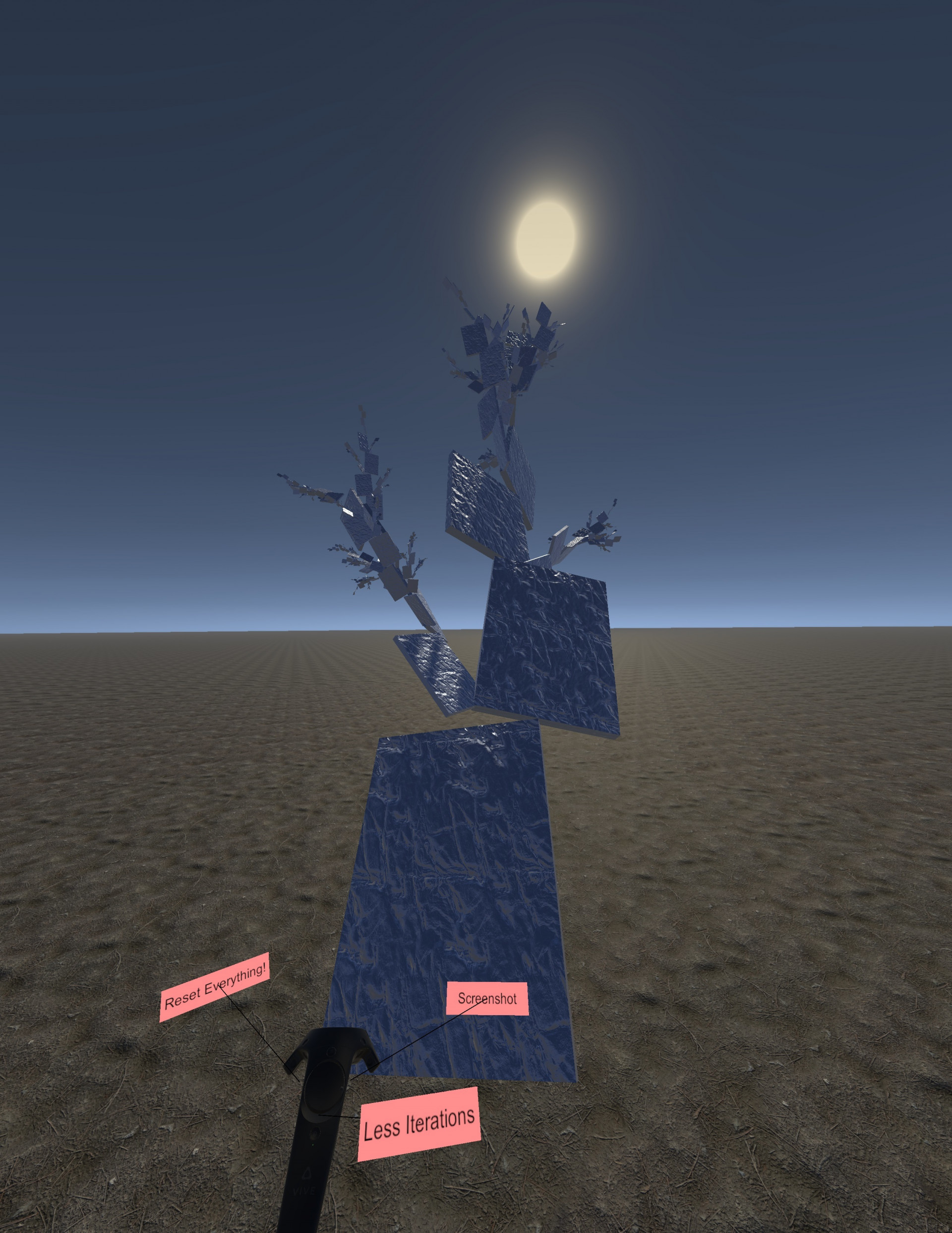 Recursive Fractal Builder VR (itch) - кадр 3