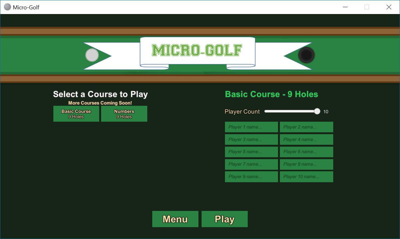 Micro-Golf (itch) - кадр 2