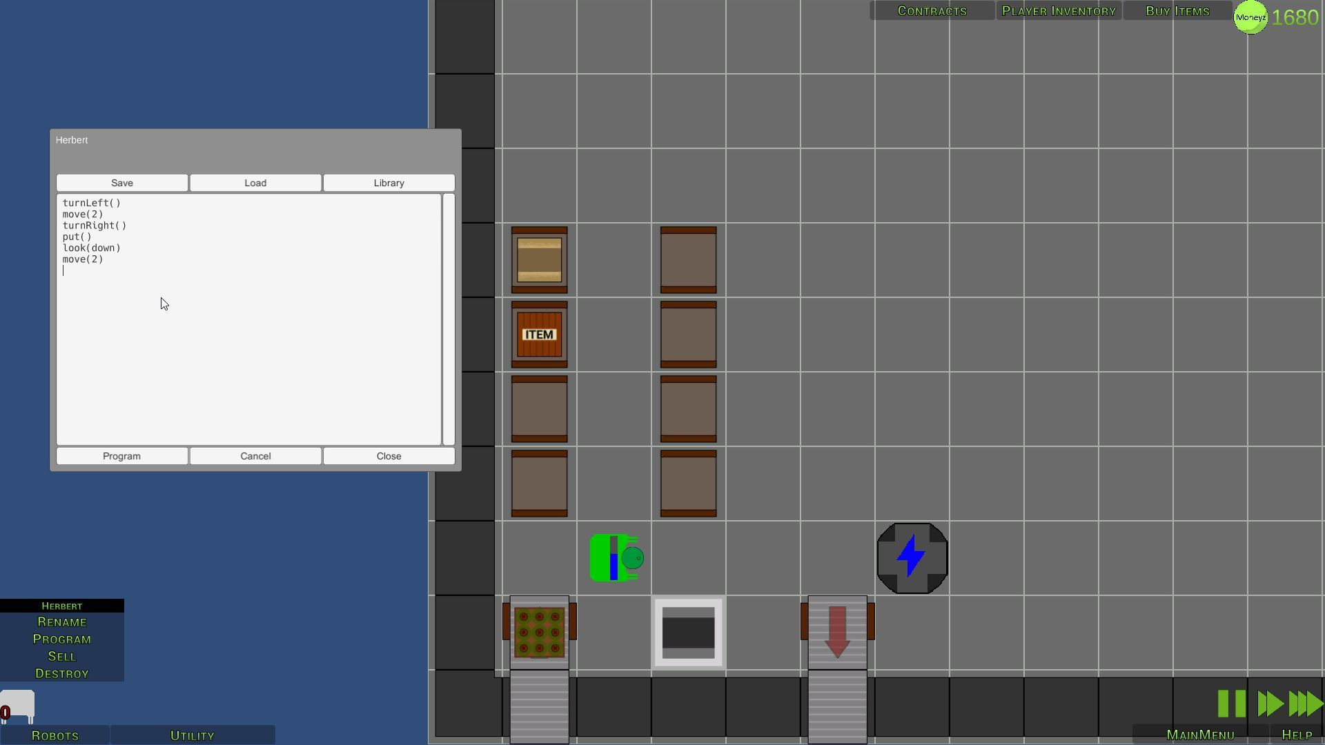 Robot Warehouse Game (itch) - кадр 2