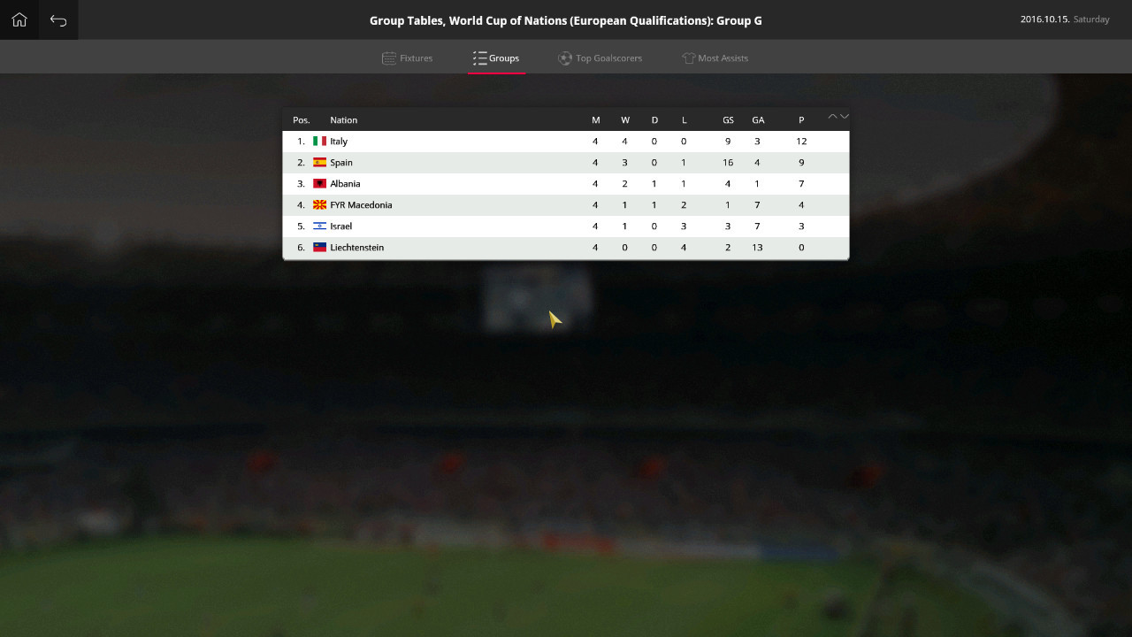 Global Soccer Manager 2017 - кадр 8