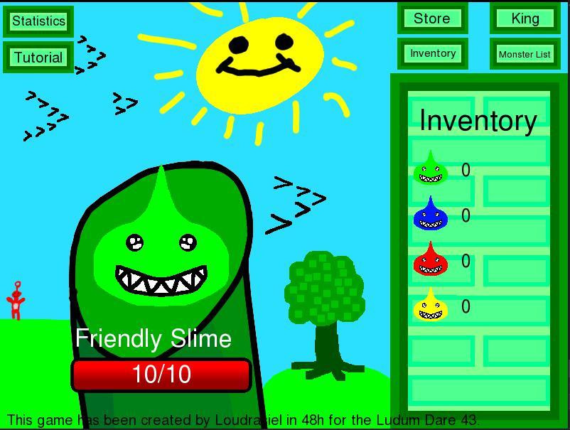Slime clicker (loudrasiel) (itch) - кадр 1