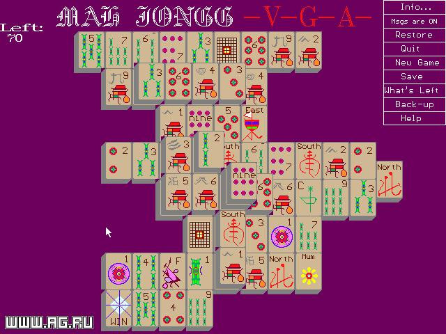 Mah Jongg -V-G-A - кадр 3