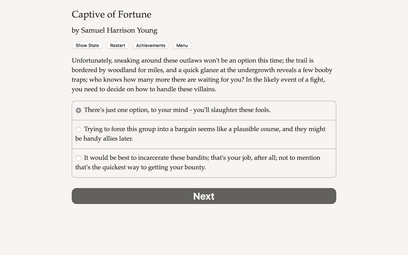 Captive of Fortune - кадр 3