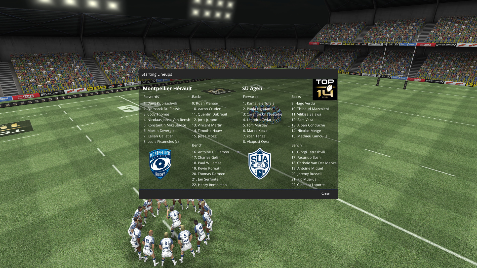 National Rugby Manager - кадр 15