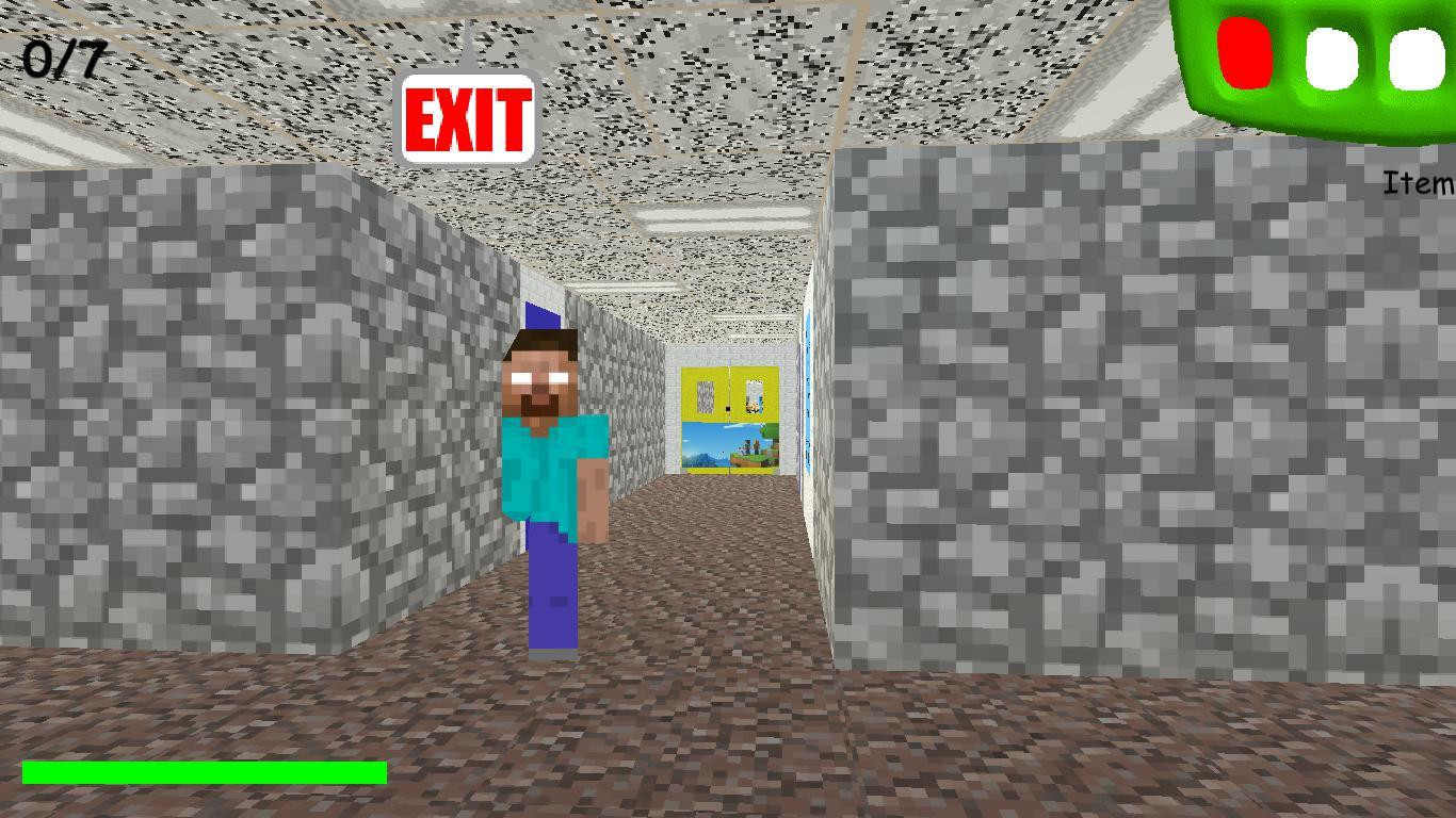 Minecraft Basics In Herobrine And Minecraft School (itch) - кадр 5